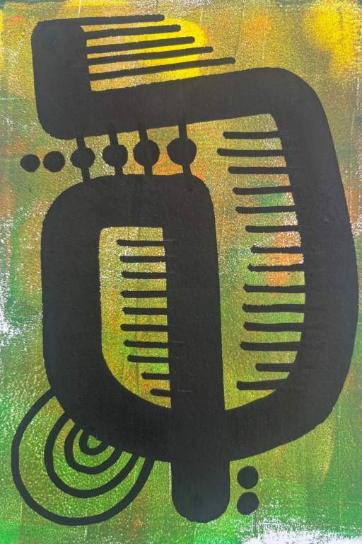 Monoprint 1, 2026